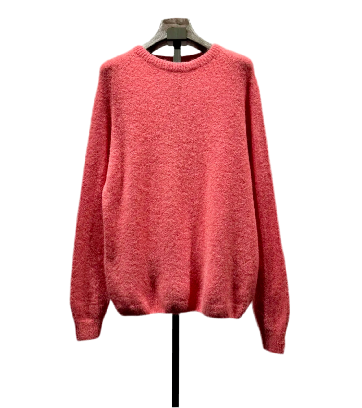 Pippa round neck sweater - Lobster pink