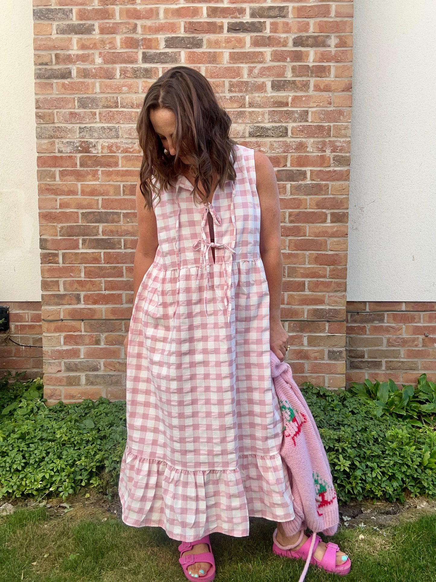 Pollyanna gingham dress