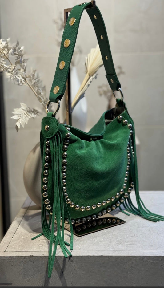 Naia studded bag - Cricket