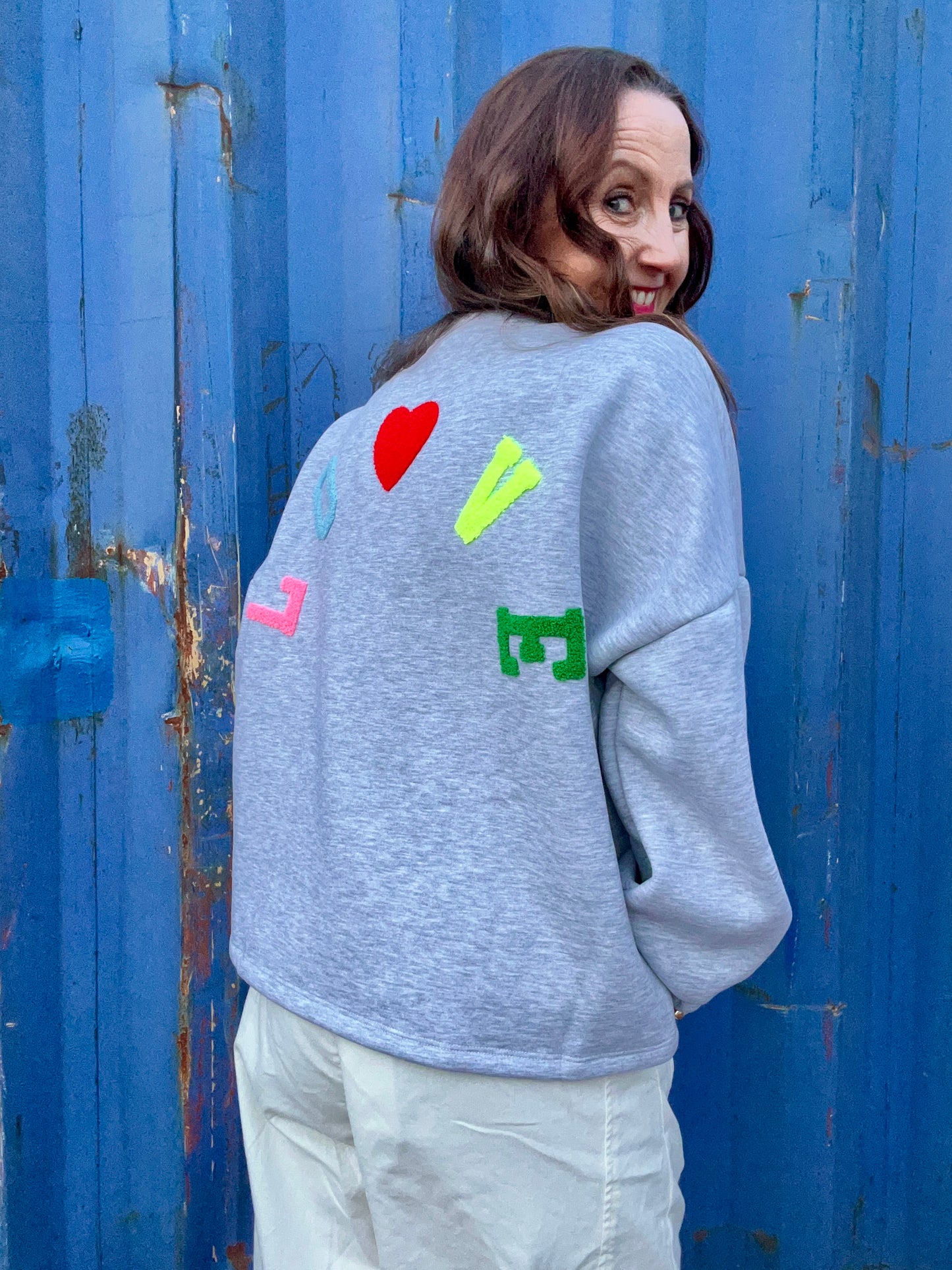 Mr Lover Lover sweatshirt - Grey / Multi