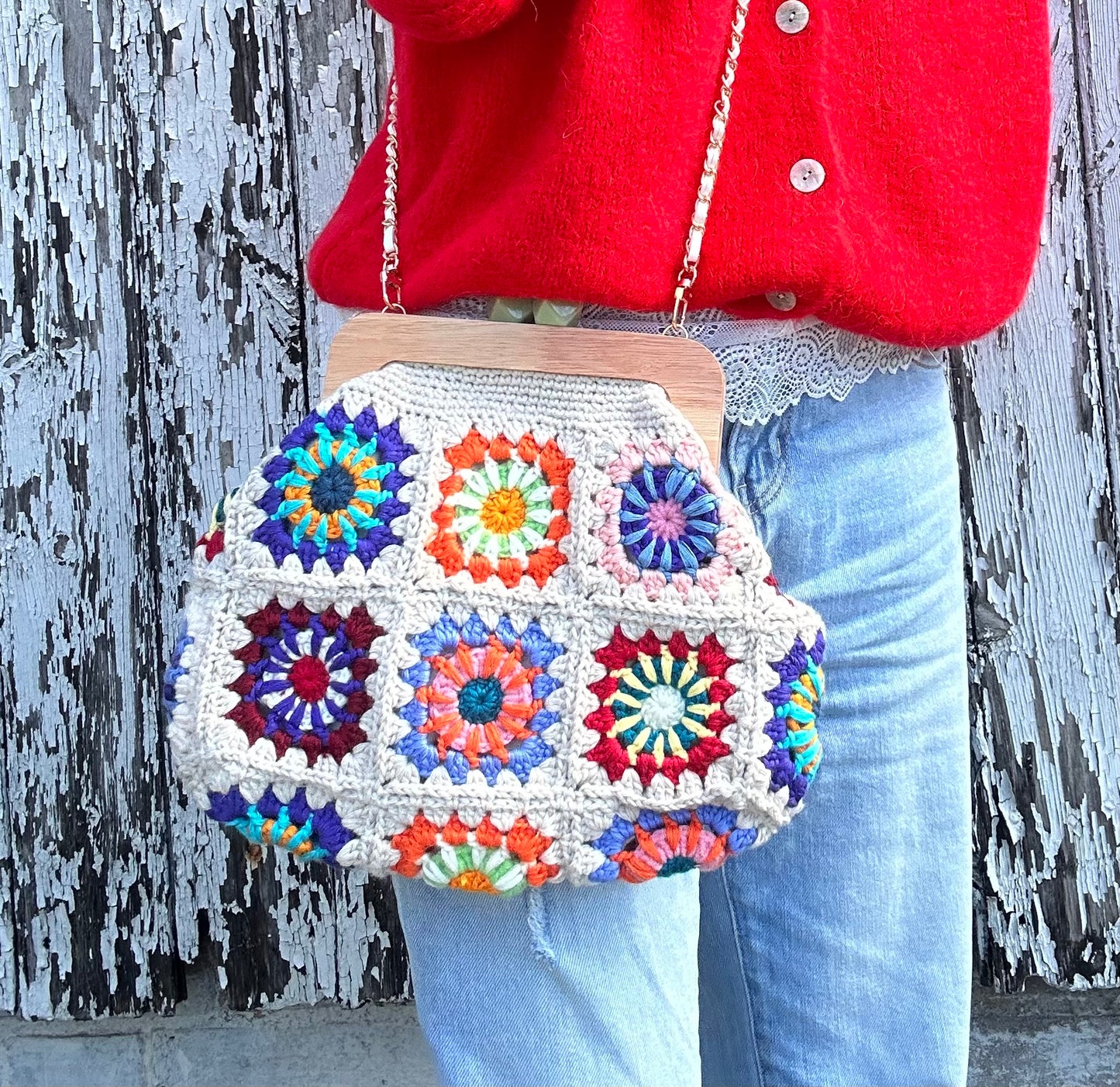 Paloma crochet bag