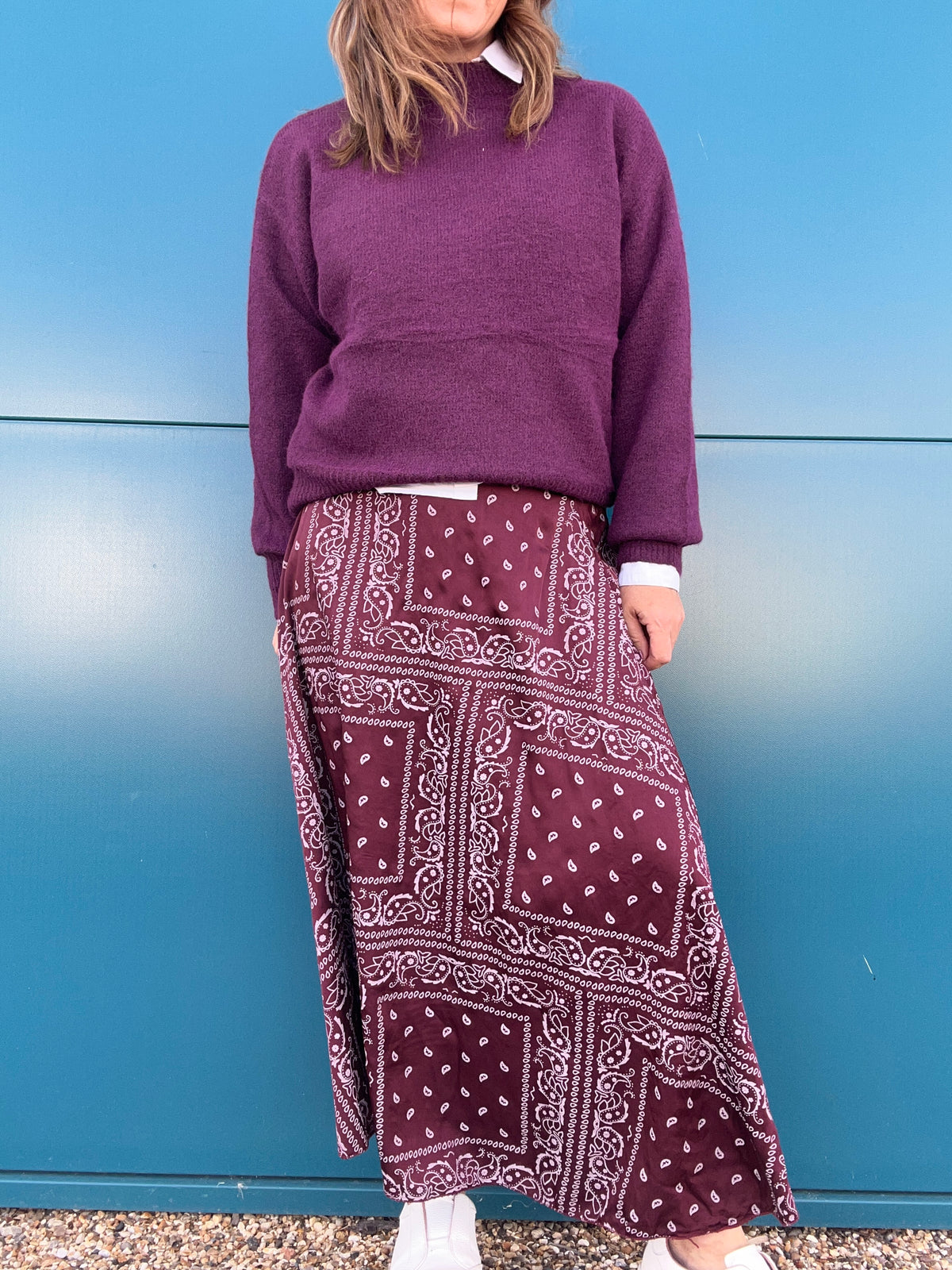 Beulah skirt - Plum