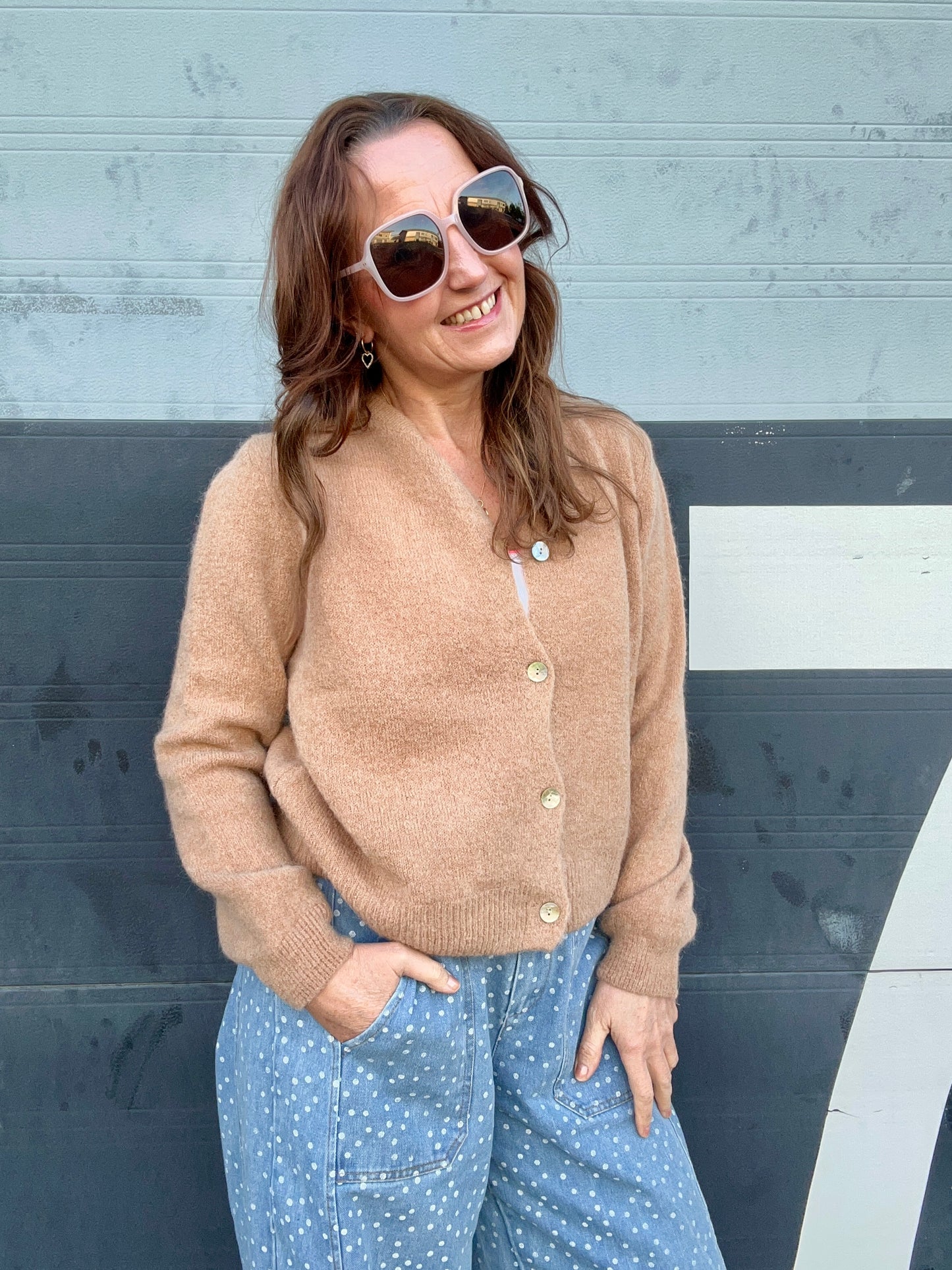 Lumi cardigan - Camel