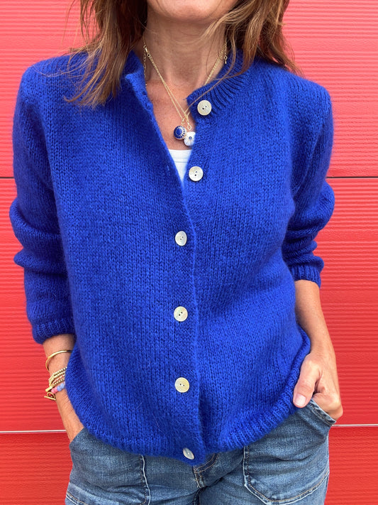 Jenni cardigan - Bluest Blue