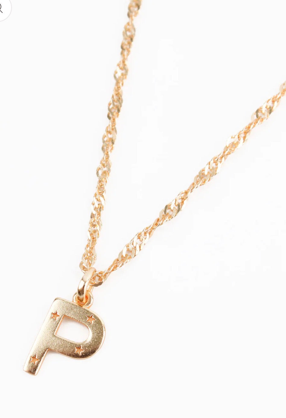 Starry Letter necklace