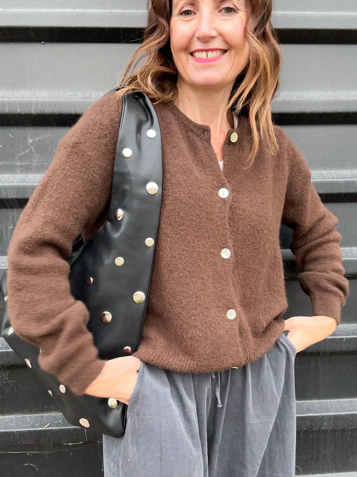 Tallulah studded bag - Black