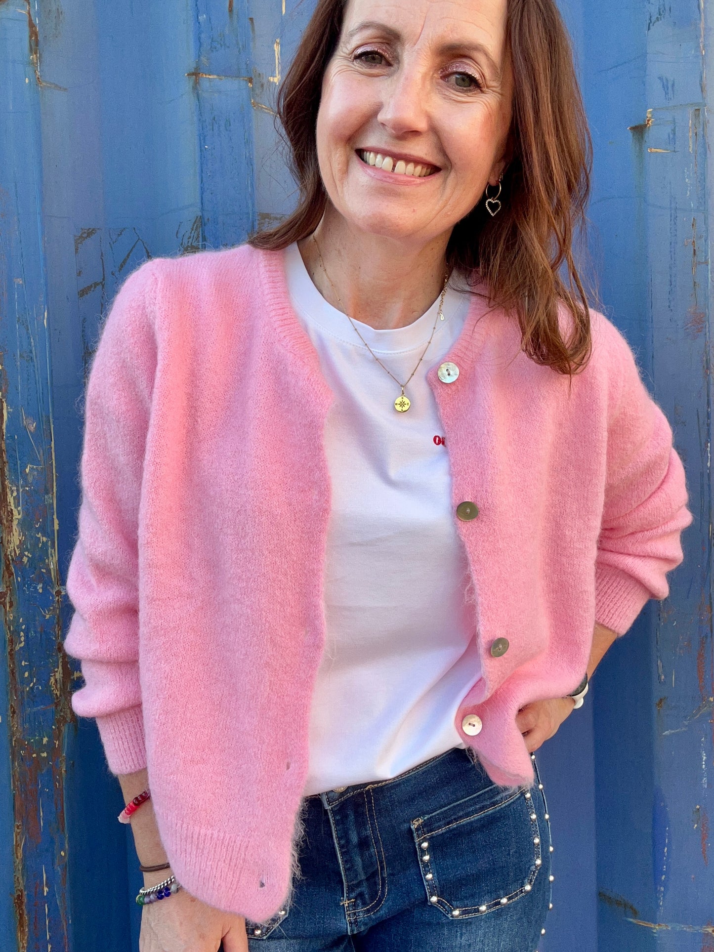 Lumi cardigan - Powder Pink