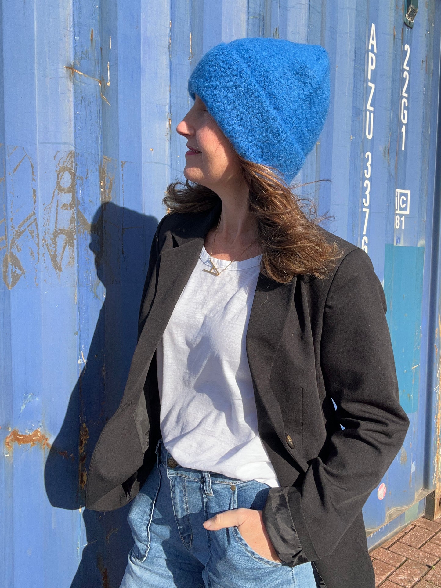 Sailor beanie - Blue