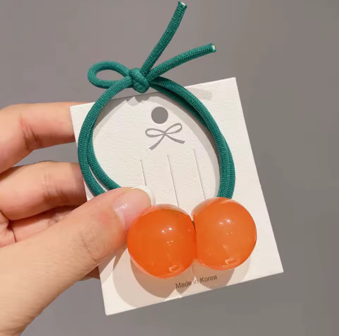 Jelly hair bobble - 4 colours