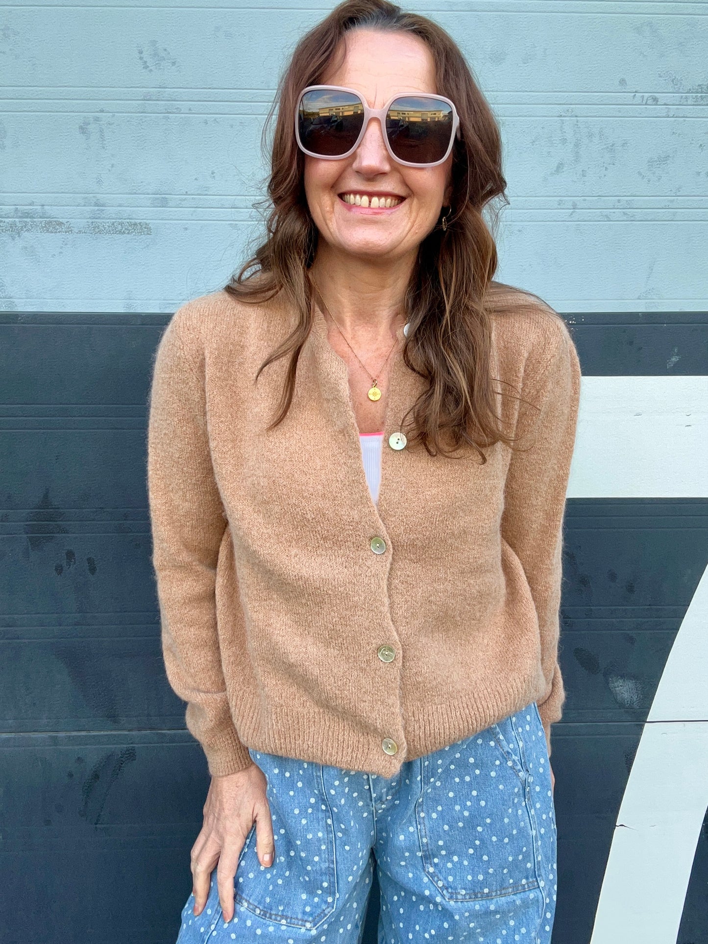 Lumi cardigan - Camel