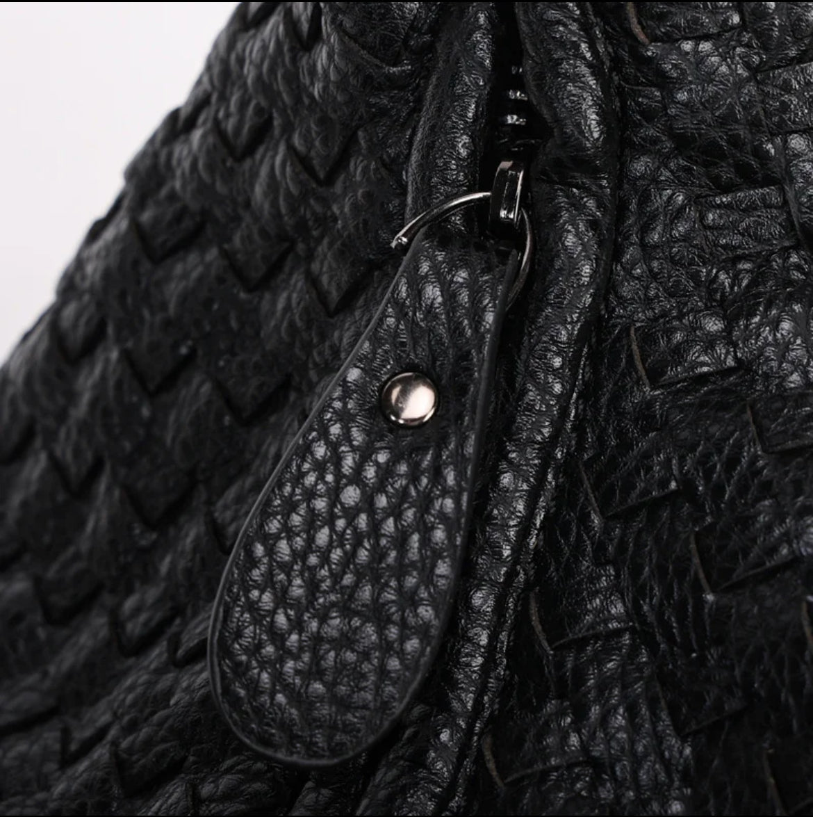 Paxton woven bag - Black