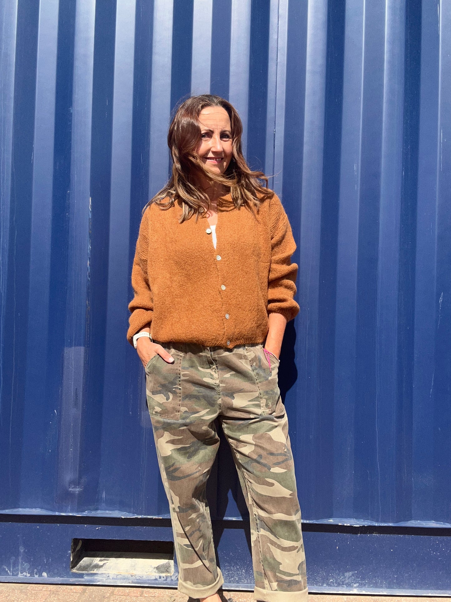 Beattie cardigan - Toffee