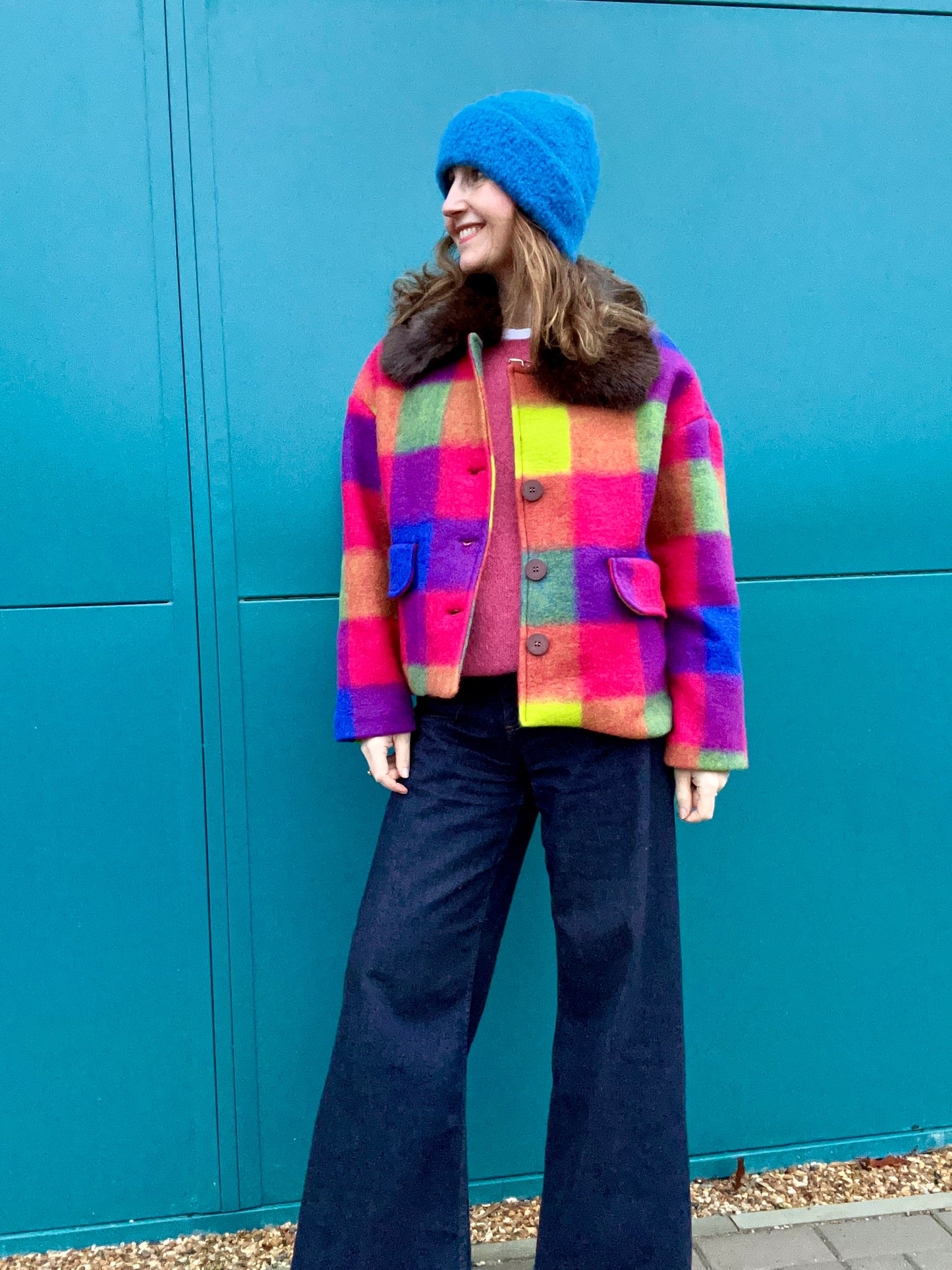 Ricci checked jacket