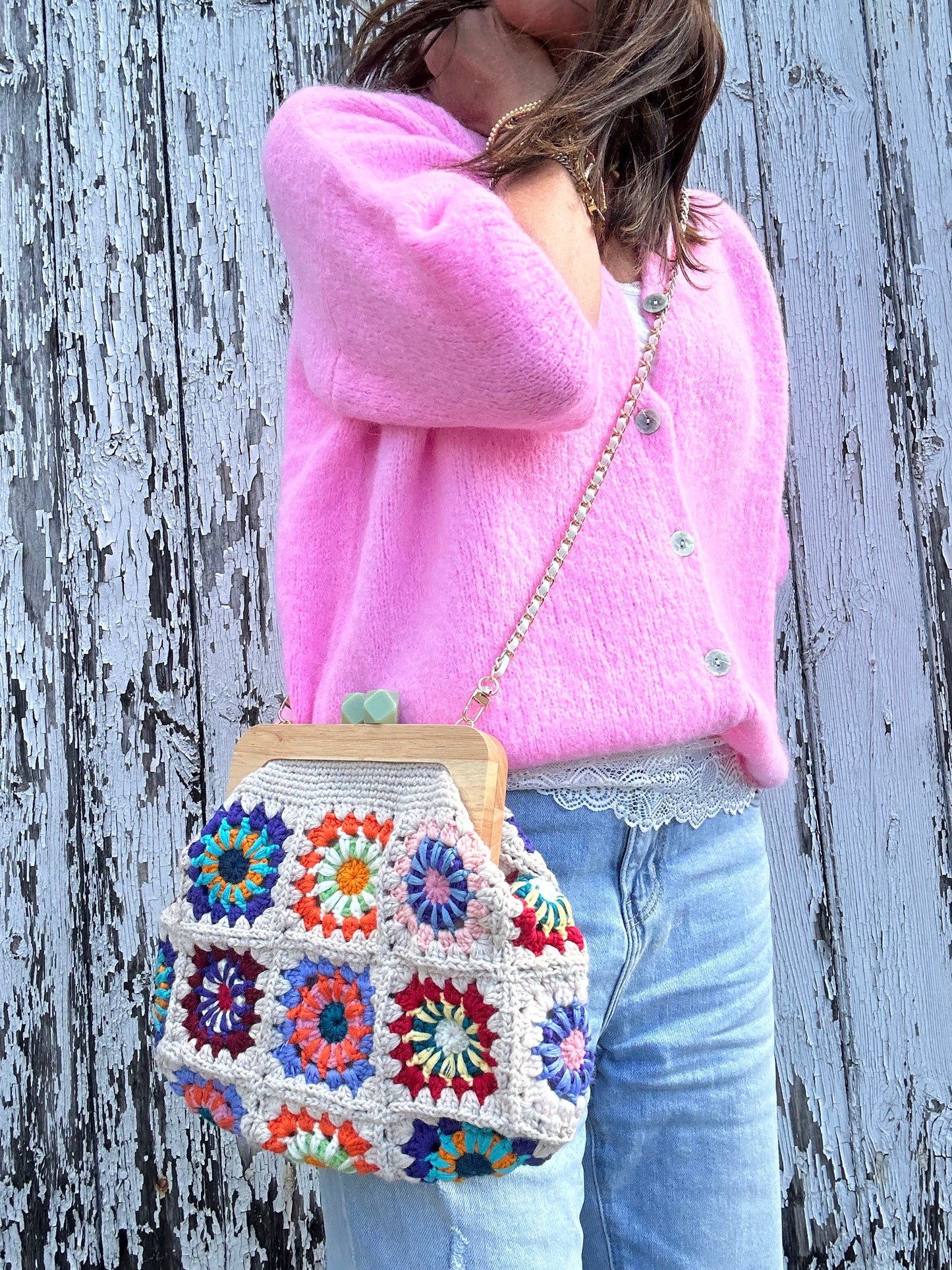 Paloma crochet bag