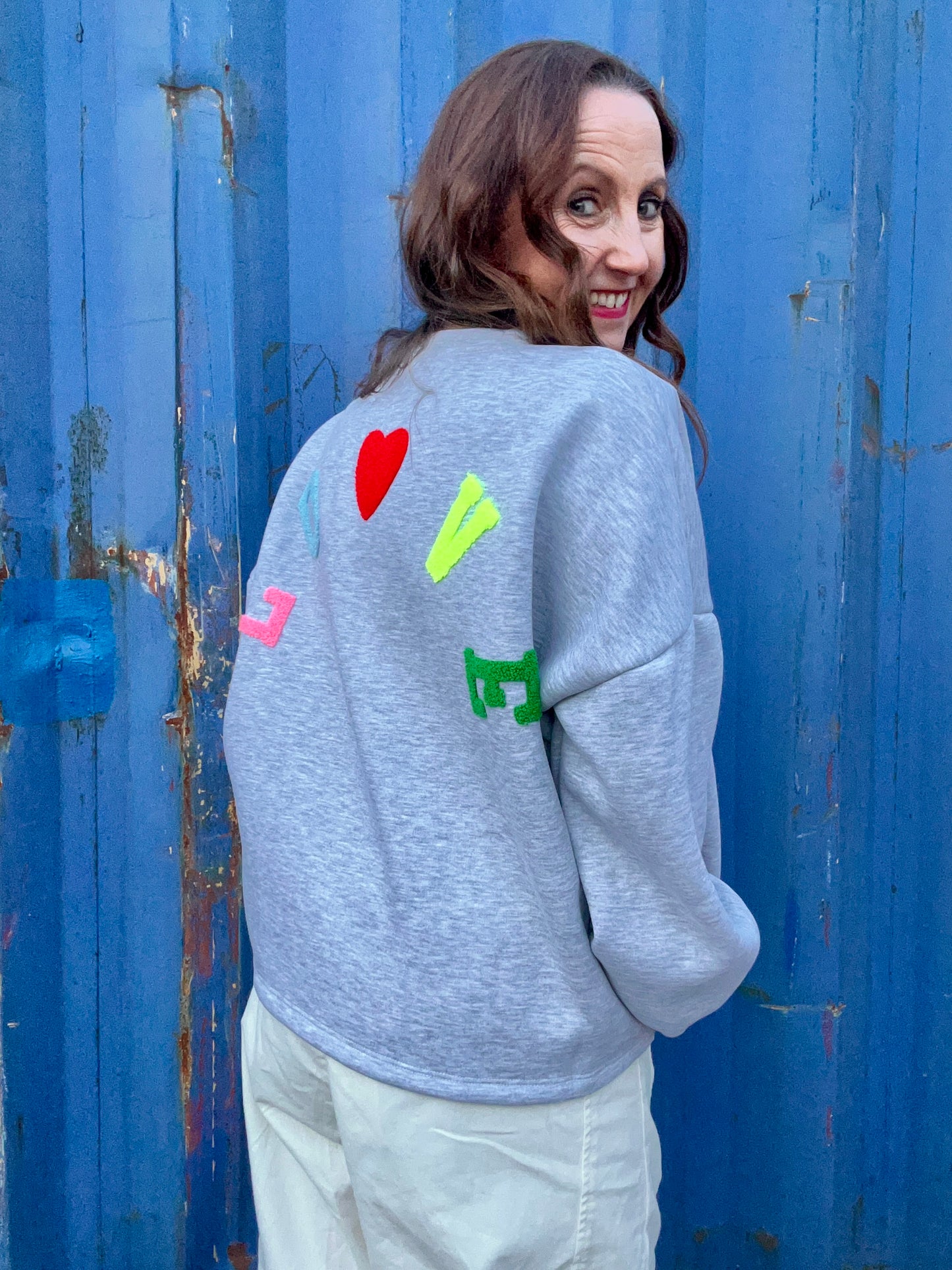 Mr Lover Lover sweatshirt - Grey / Multi