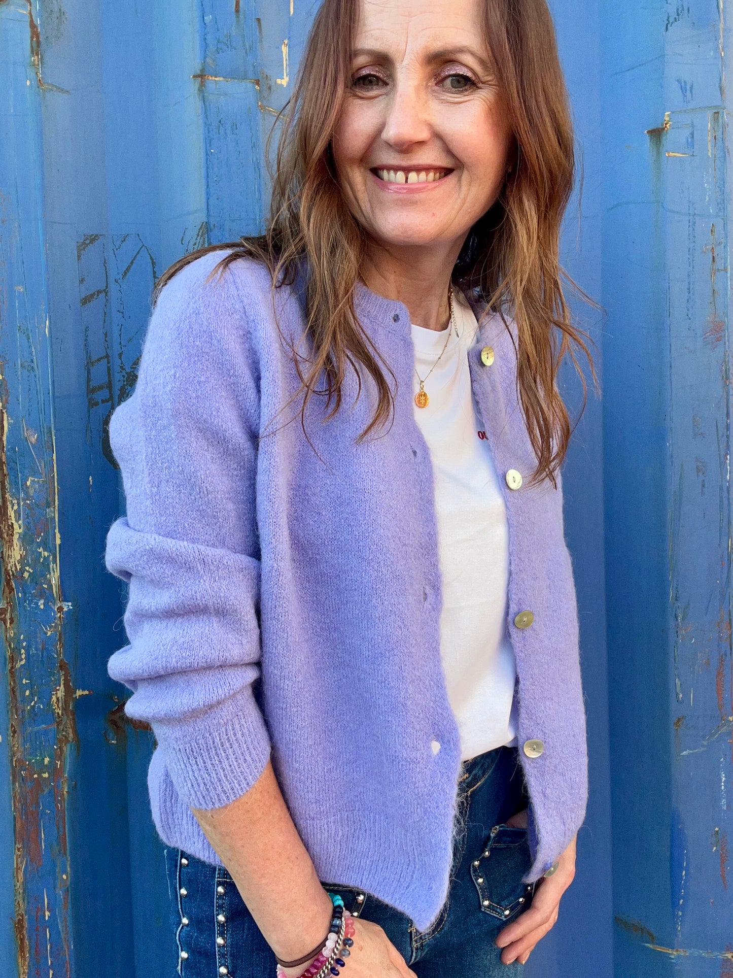 Lumi cardigan - Violet