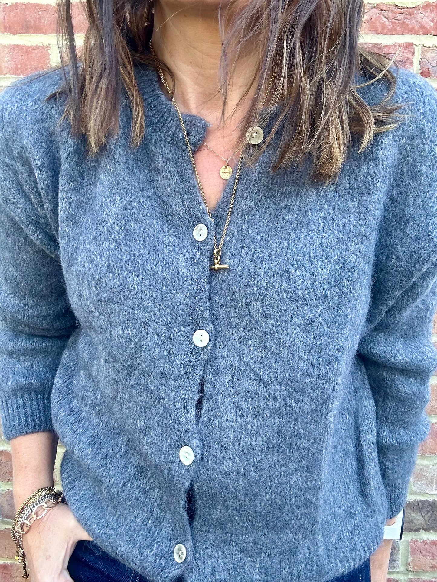 Juno cardigan - Grey