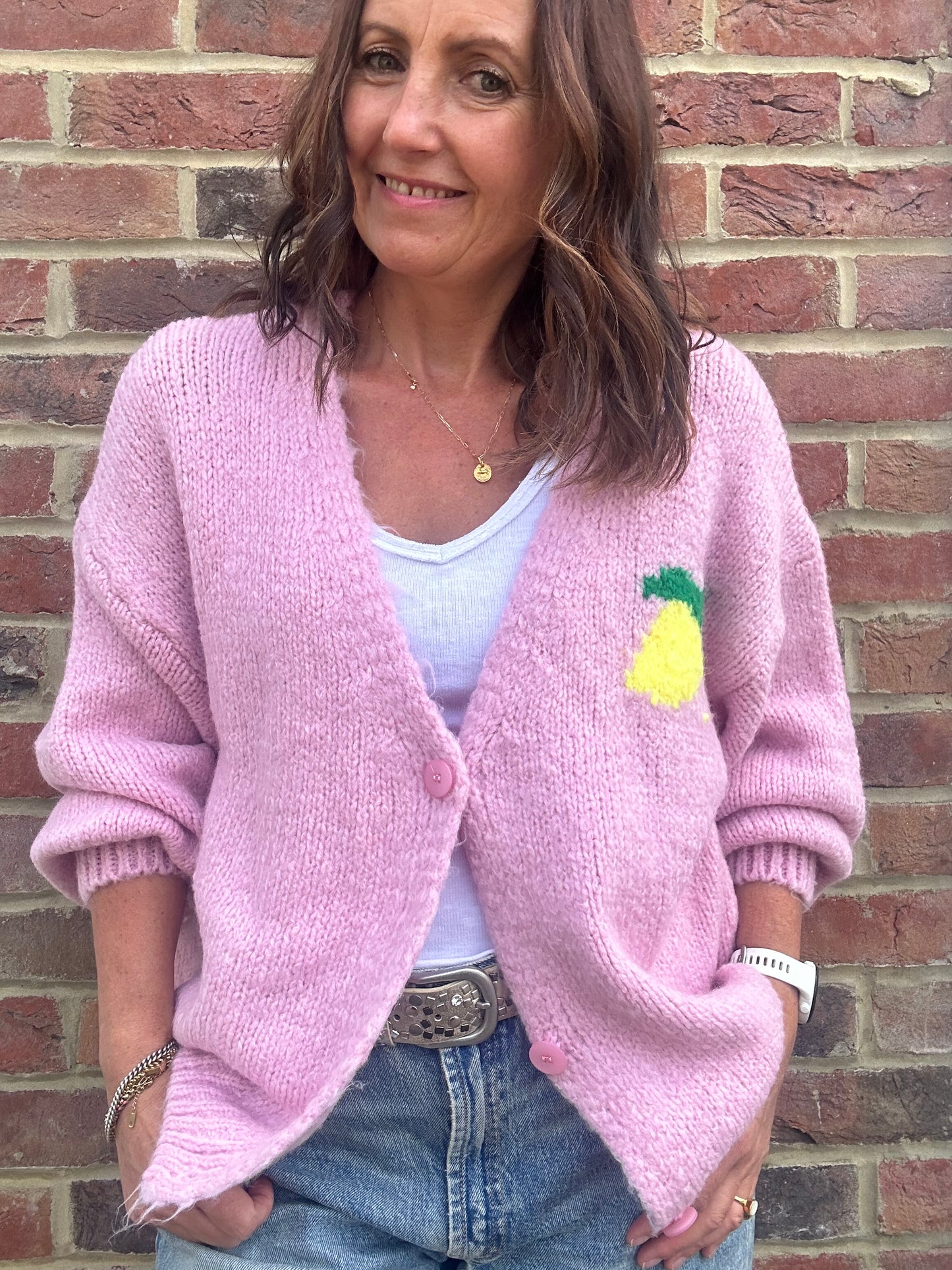 Limoncello cardigan - Pink