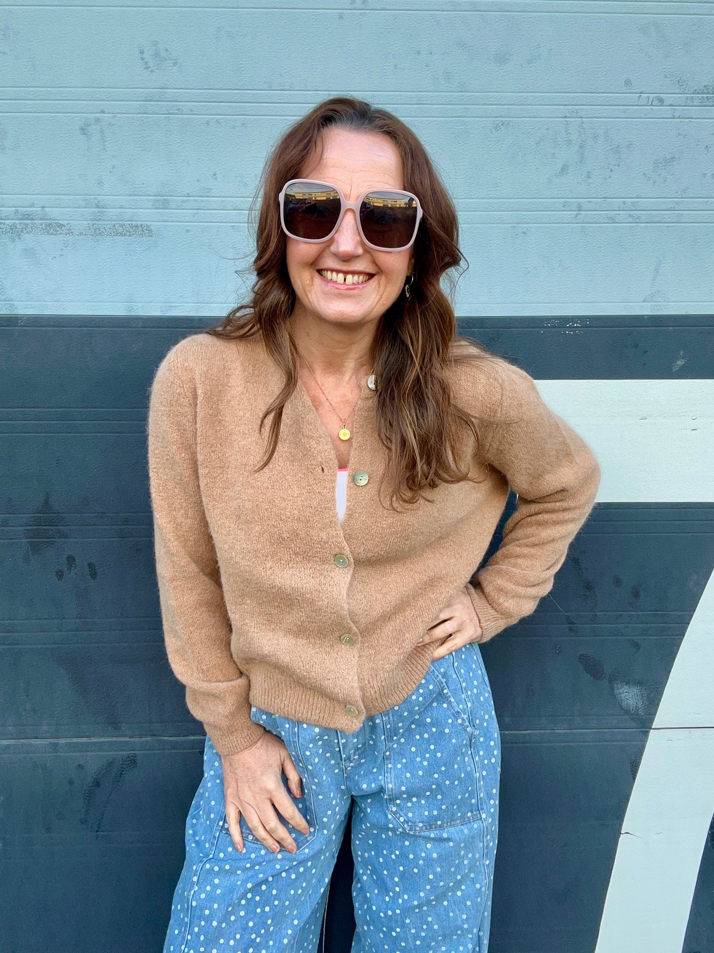 Lumi cardigan - Camel