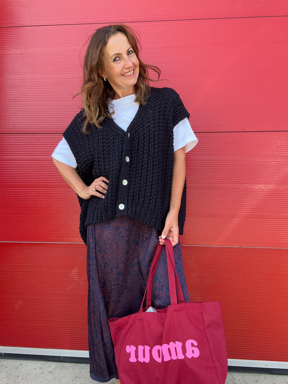 Roscoe chunky knit - Blue
