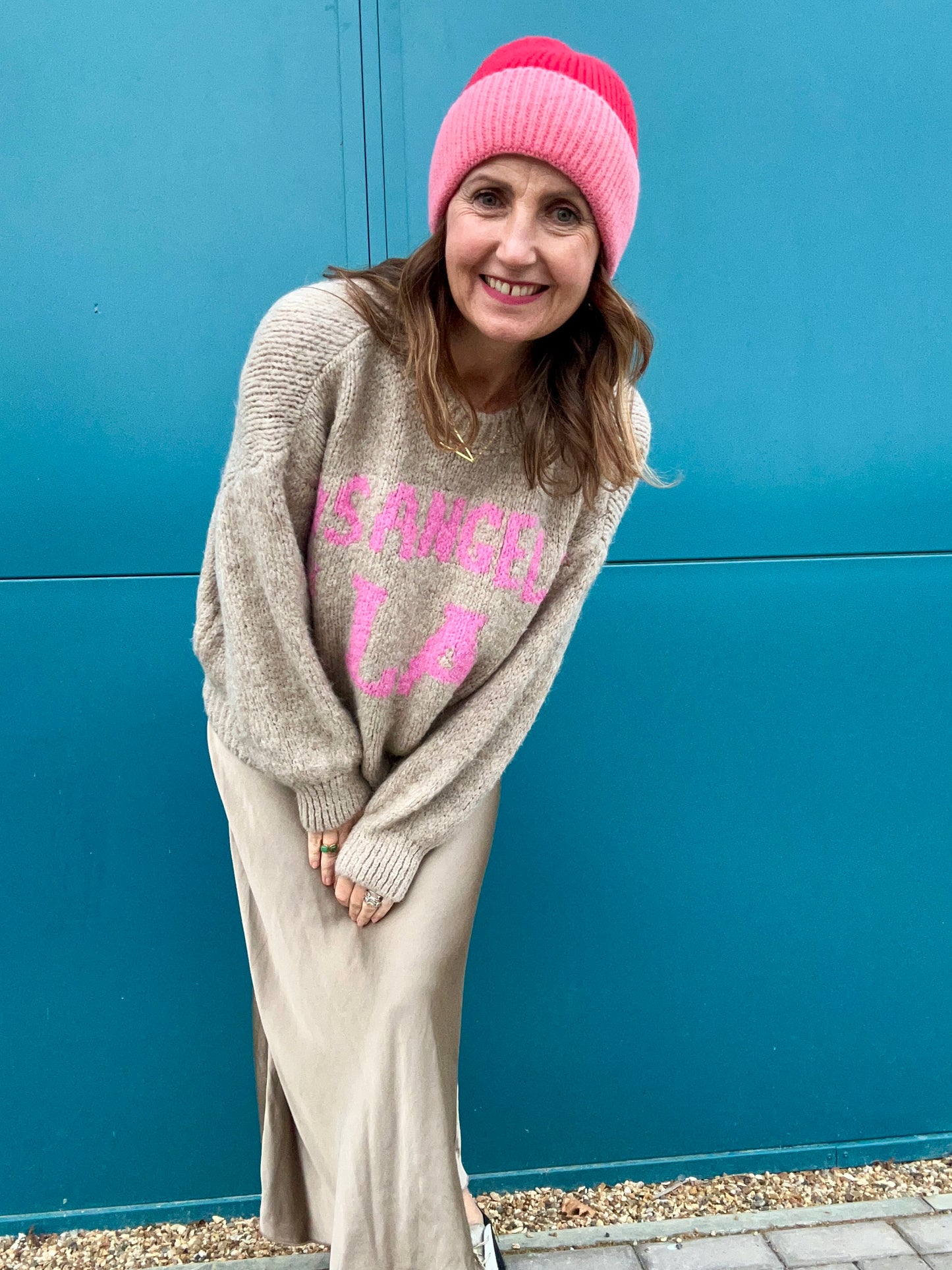 Philly satin skirt - Gold