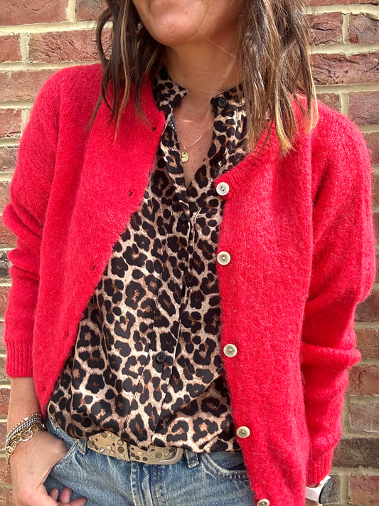 Juno cardigan - Red