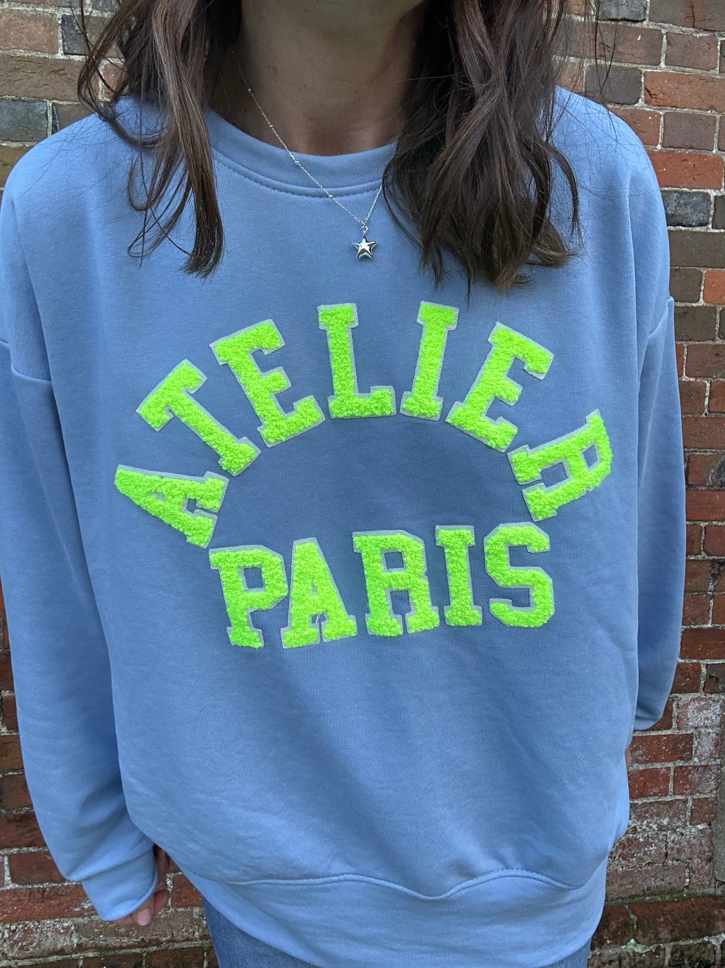 Atelier neon sweatshirt - Blue