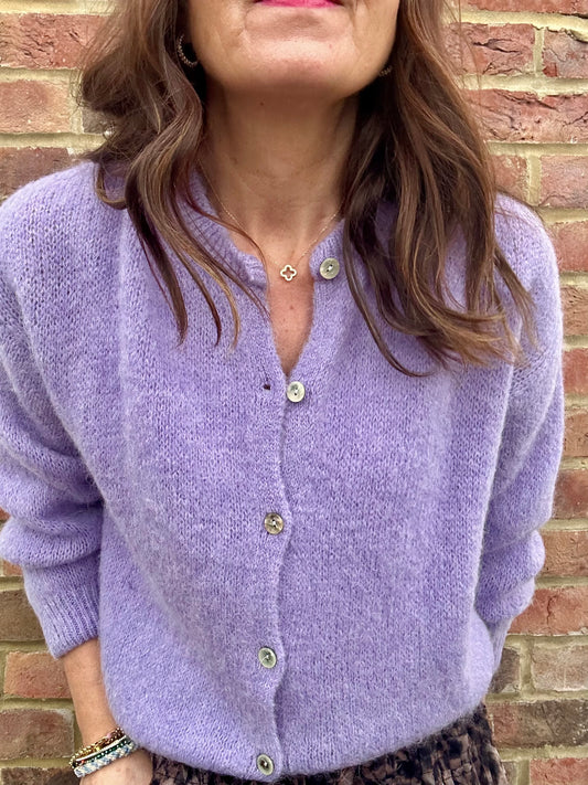 Juno cardigan - Lavender