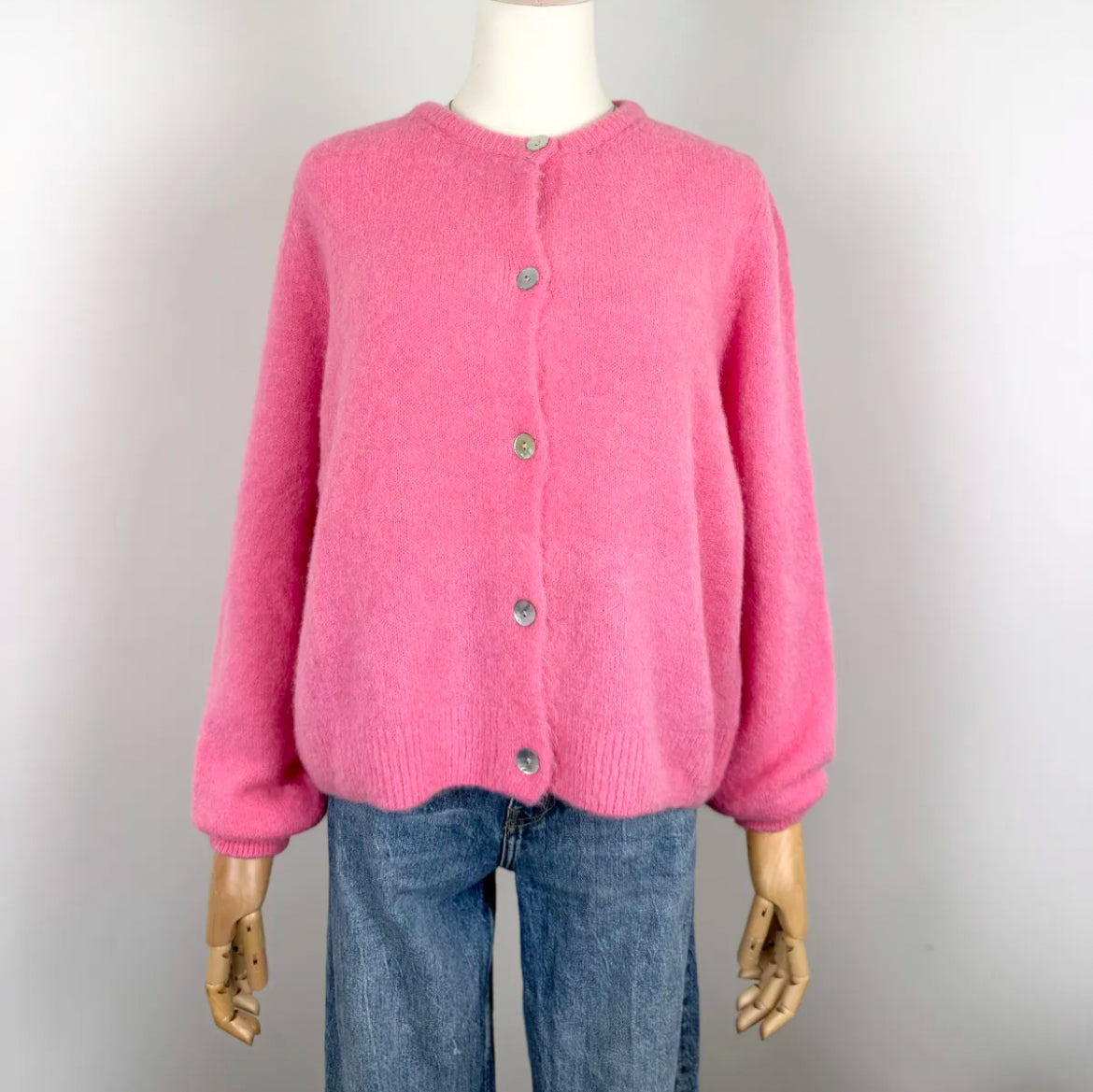 Florence cardigan - Sherbet Pink