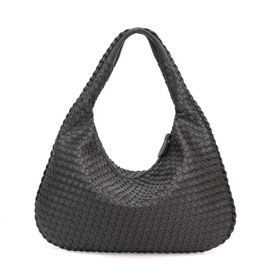 Paxton woven bag - Grey