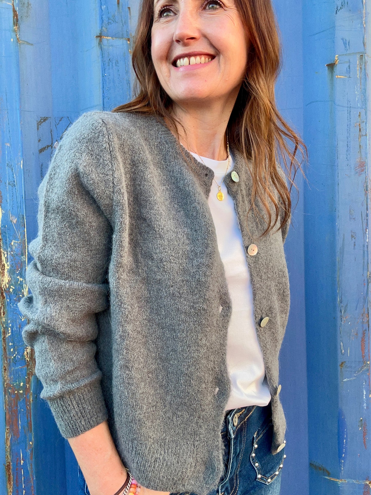 Lumi cardigan -  Donkey Grey