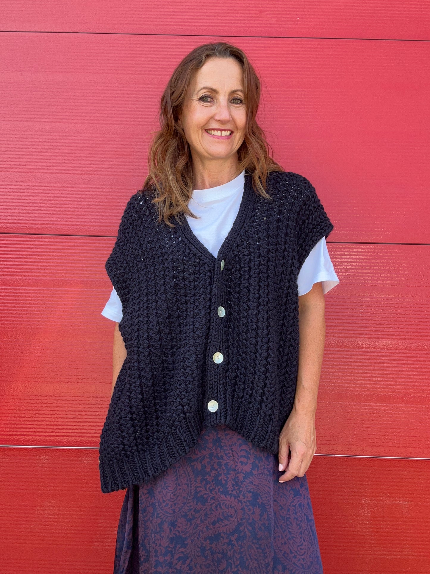 Roscoe chunky knit - Blue