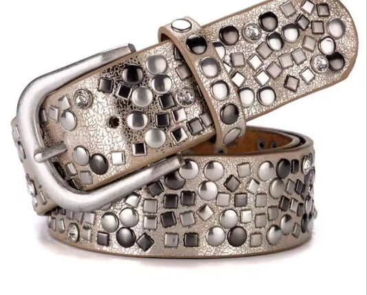 Zion studded belt
