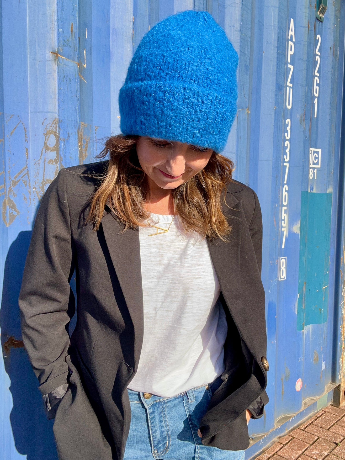 Sailor beanie - Blue