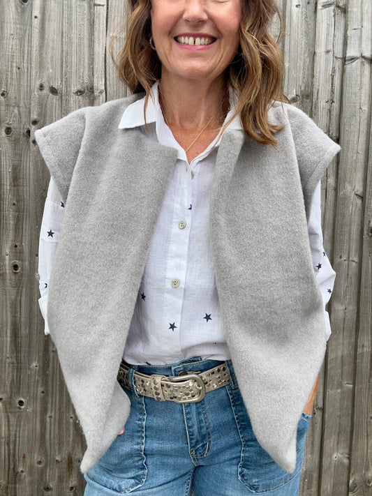 Emilie felted gilet