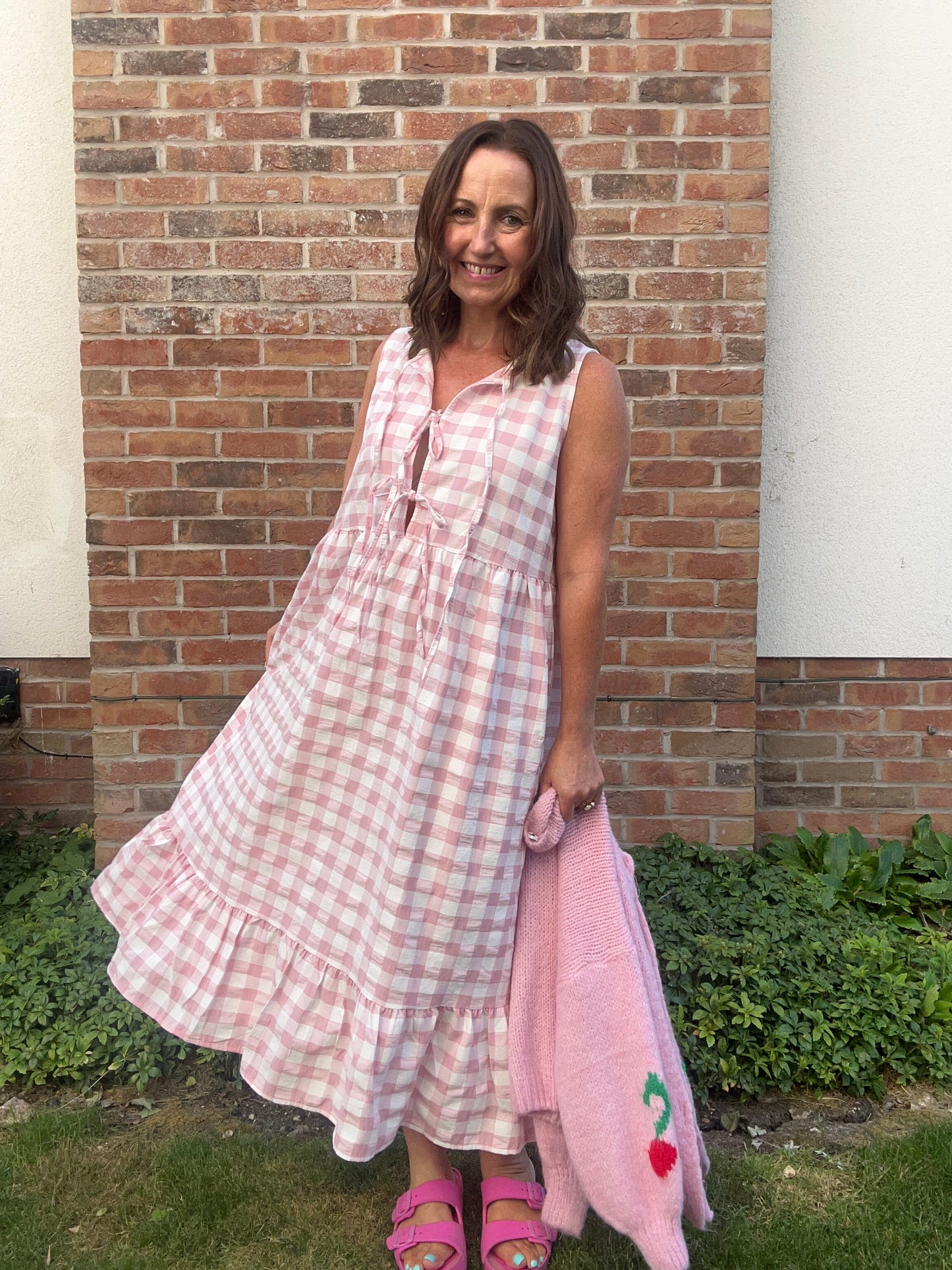 Pollyanna gingham dress