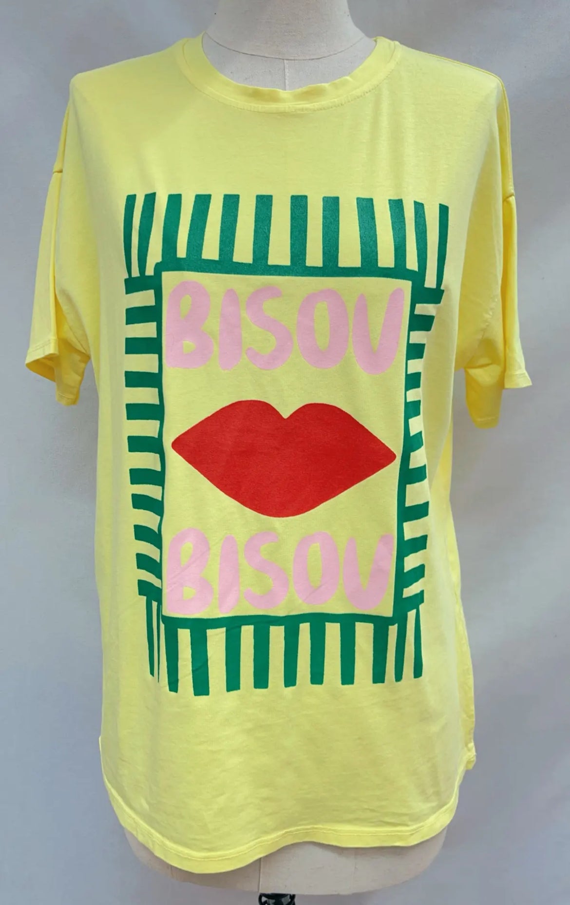 Bisou T-Shirt - Yellow