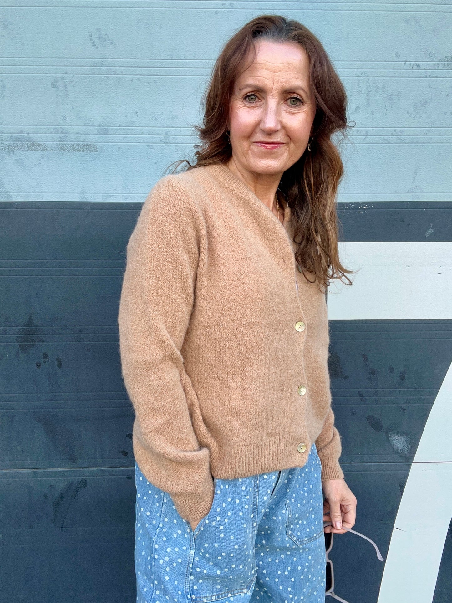 Lumi cardigan - Camel