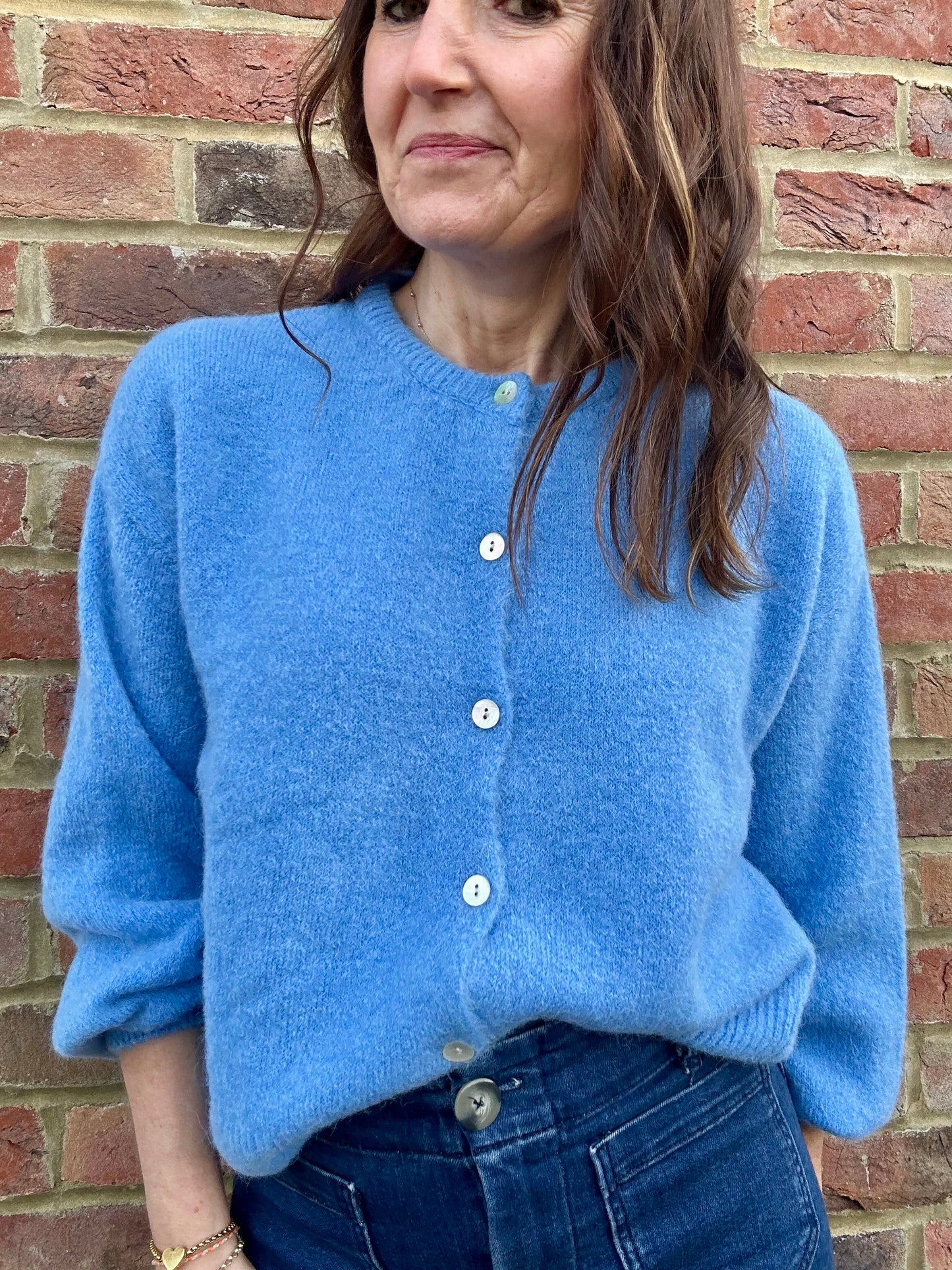 Lumi cardigan - Cornflower