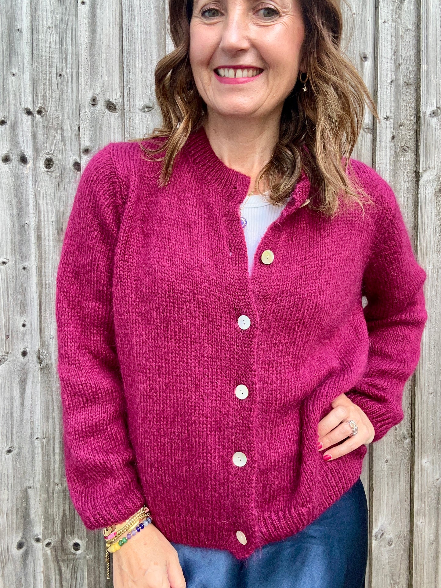 Jenni cardigan - Bordeaux