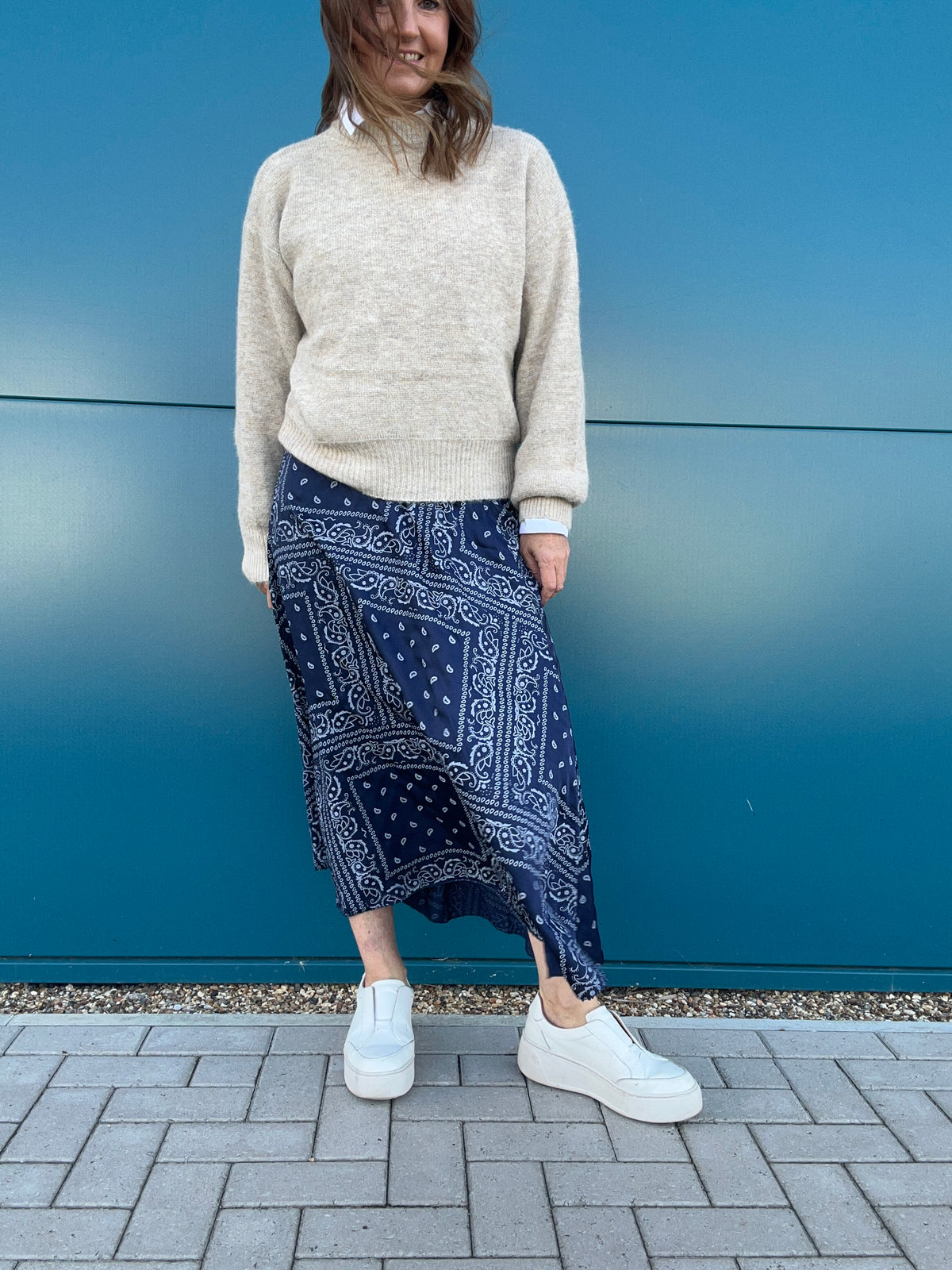 Beulah skirt - Navy