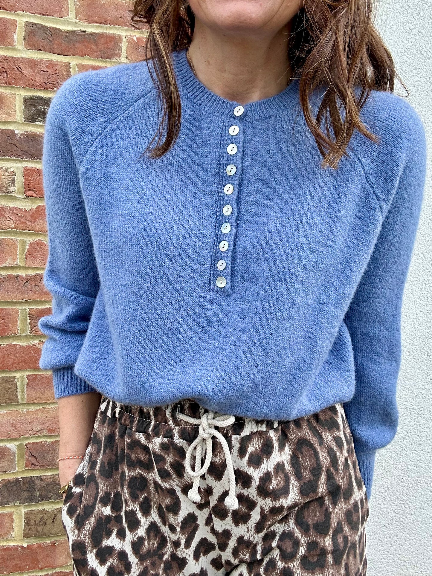 Paris sweater - Cornflower