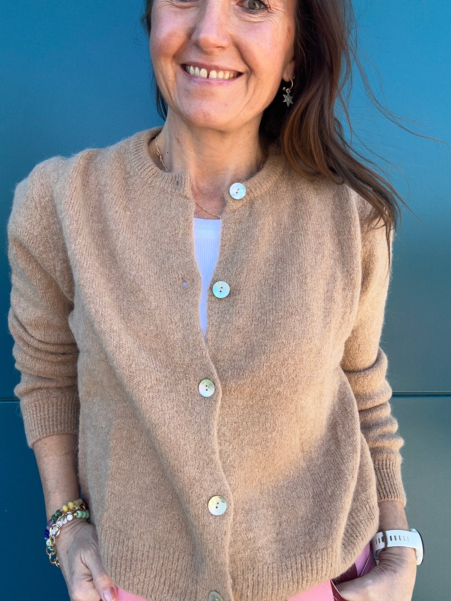 Lumi cardigan - Camel
