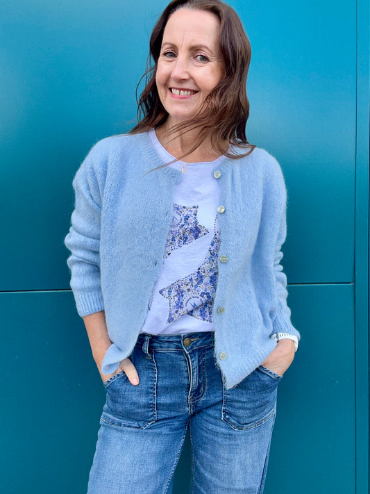 Juno cardigan - Baby Blue