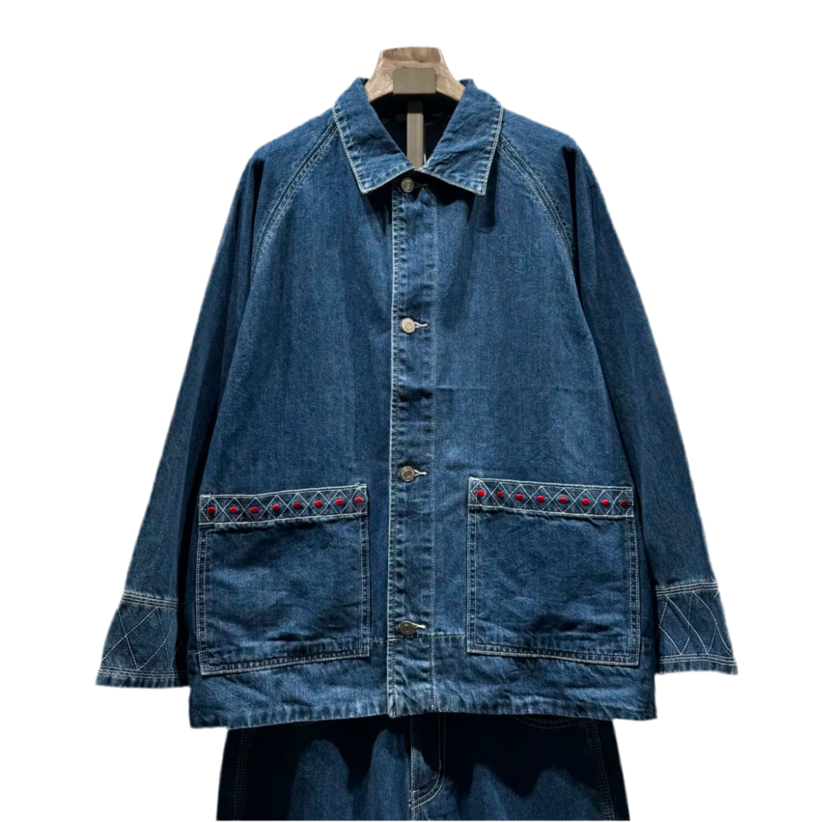 Lucia denim utility jacket