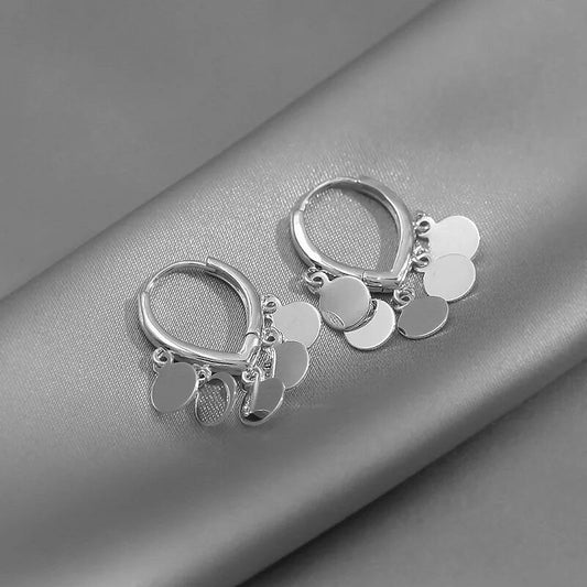 Minka Earrings - Silver