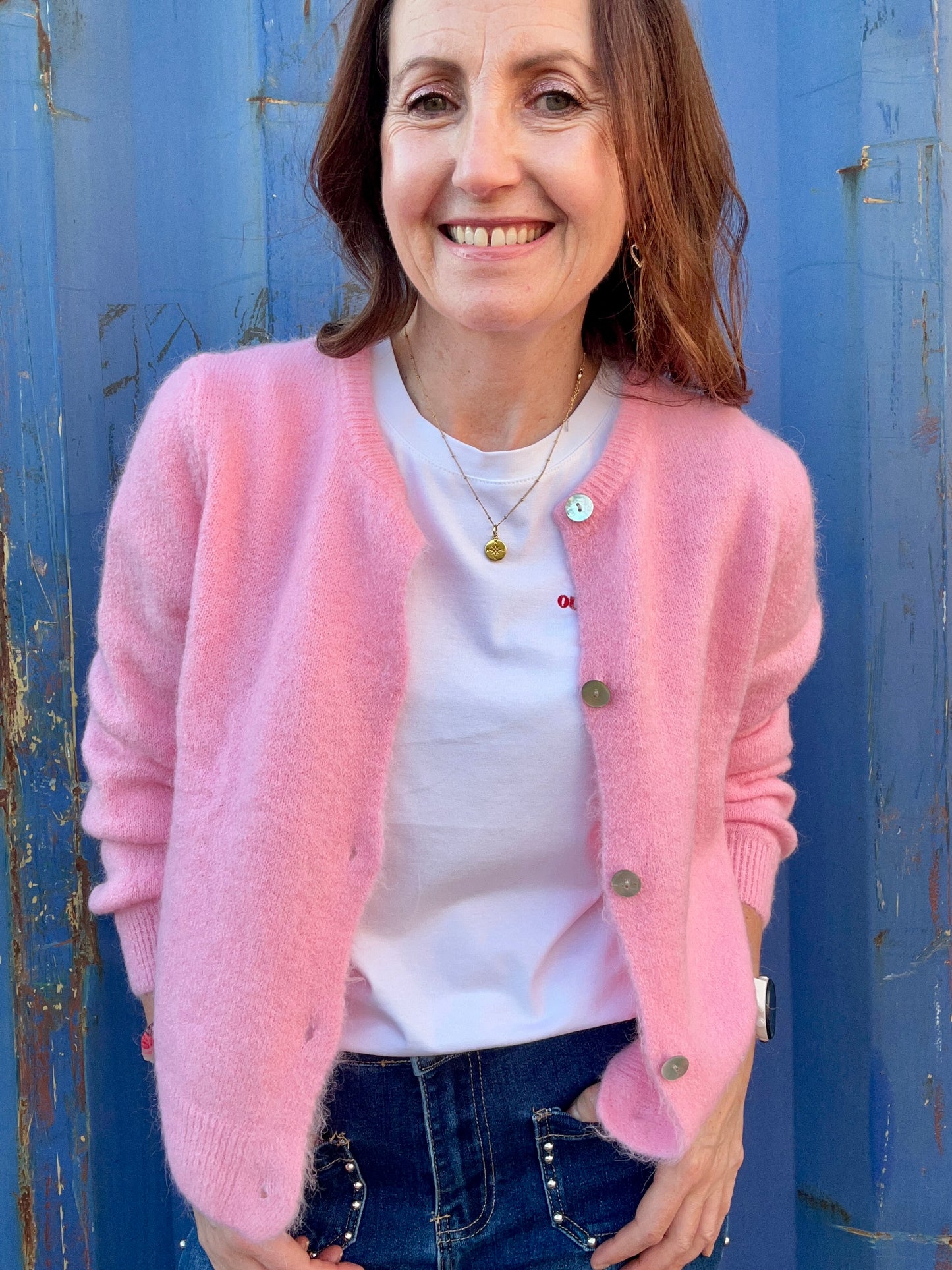 Lumi cardigan - Powder Pink