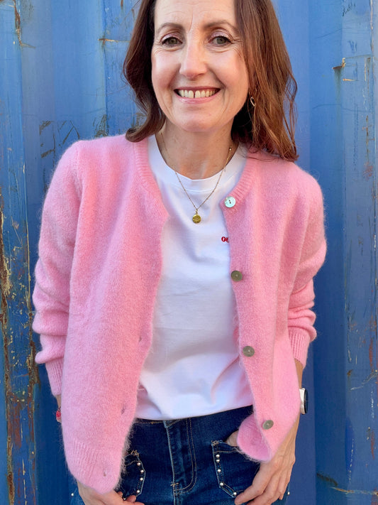 Lumi cardigan - Powder Pink
