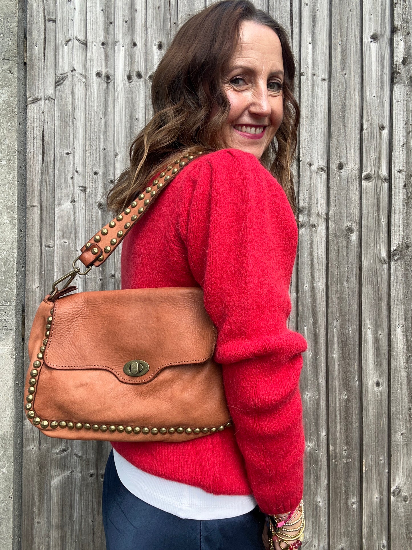 Melissa vintage leather bag - Brown