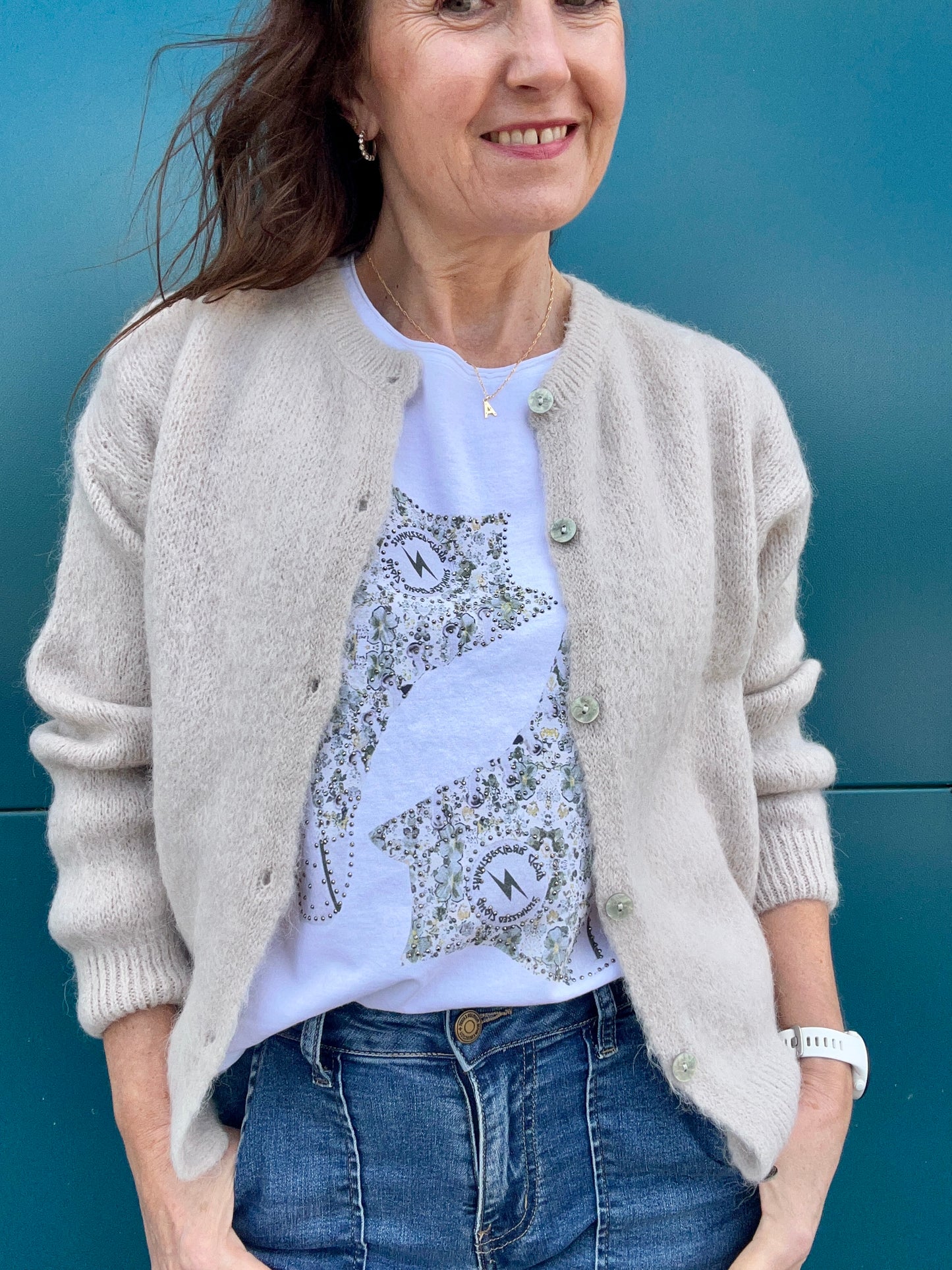 Juno cardigan - Soft Beige